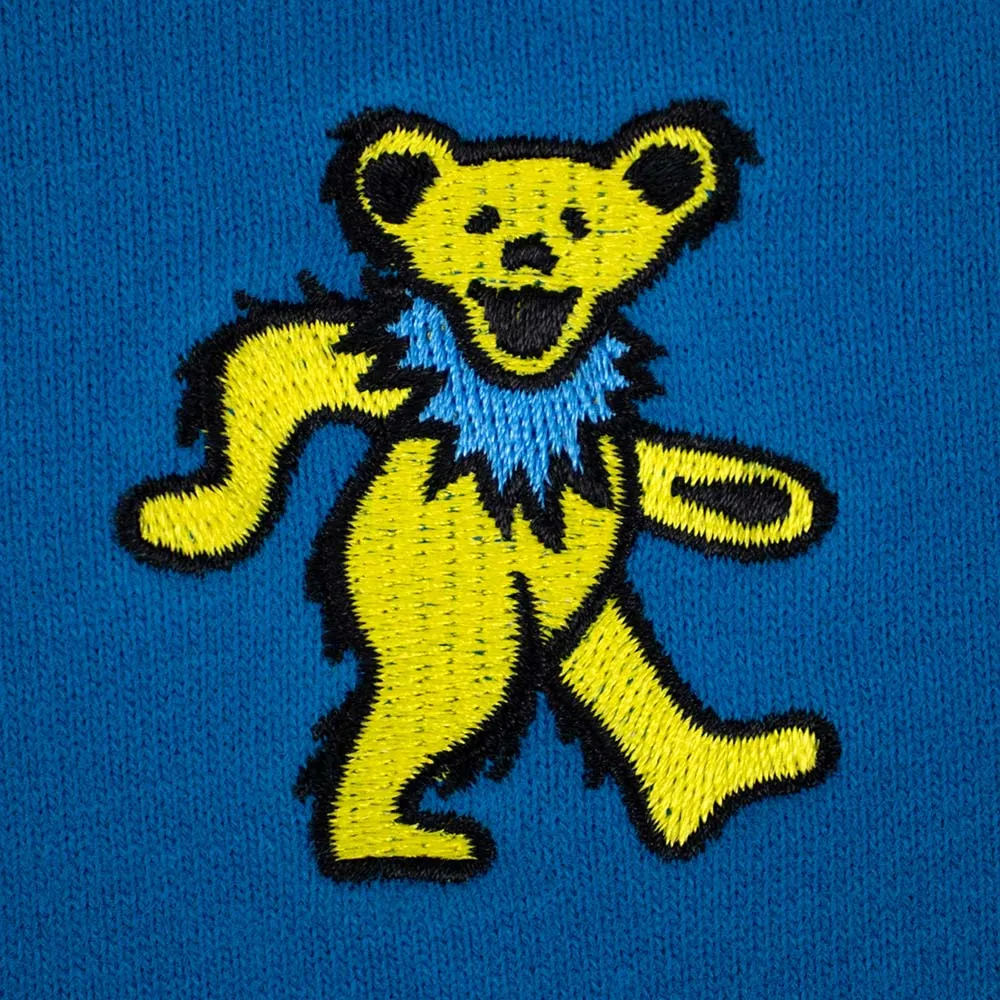 Grateful Dead | Super Heavyweight Hoodie | Dancing Bear in Aqua