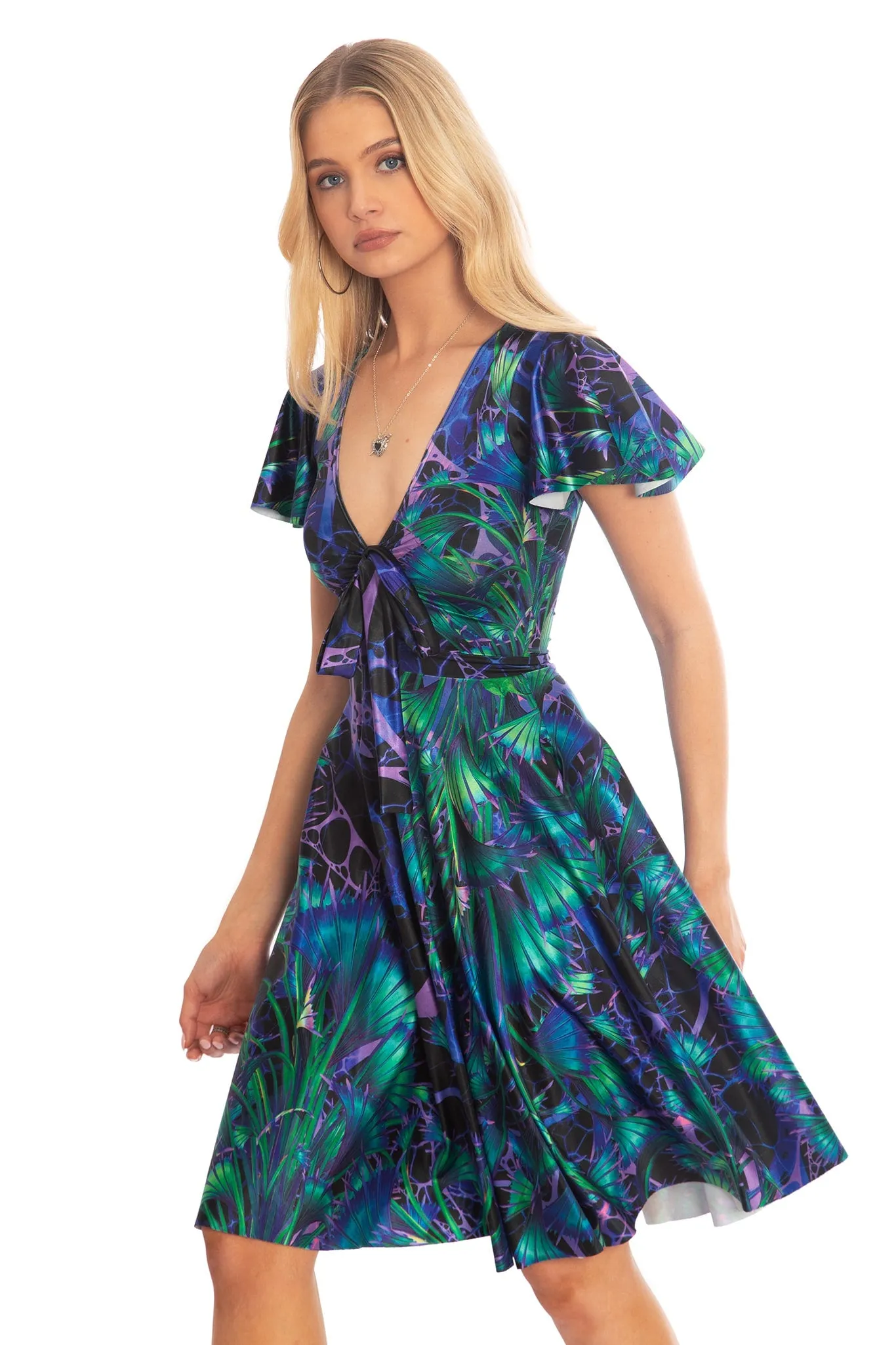 Hexcore Plant Rio Midi Dress