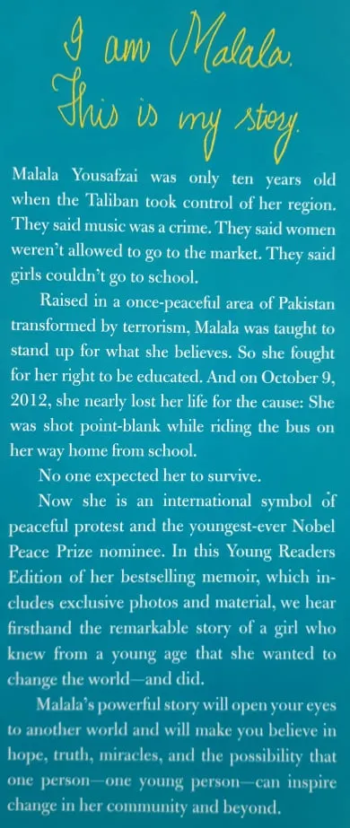 I AM MALALA: YOUNG READER'S EDITION - Malala Yousafzai, Patricia McCormick
