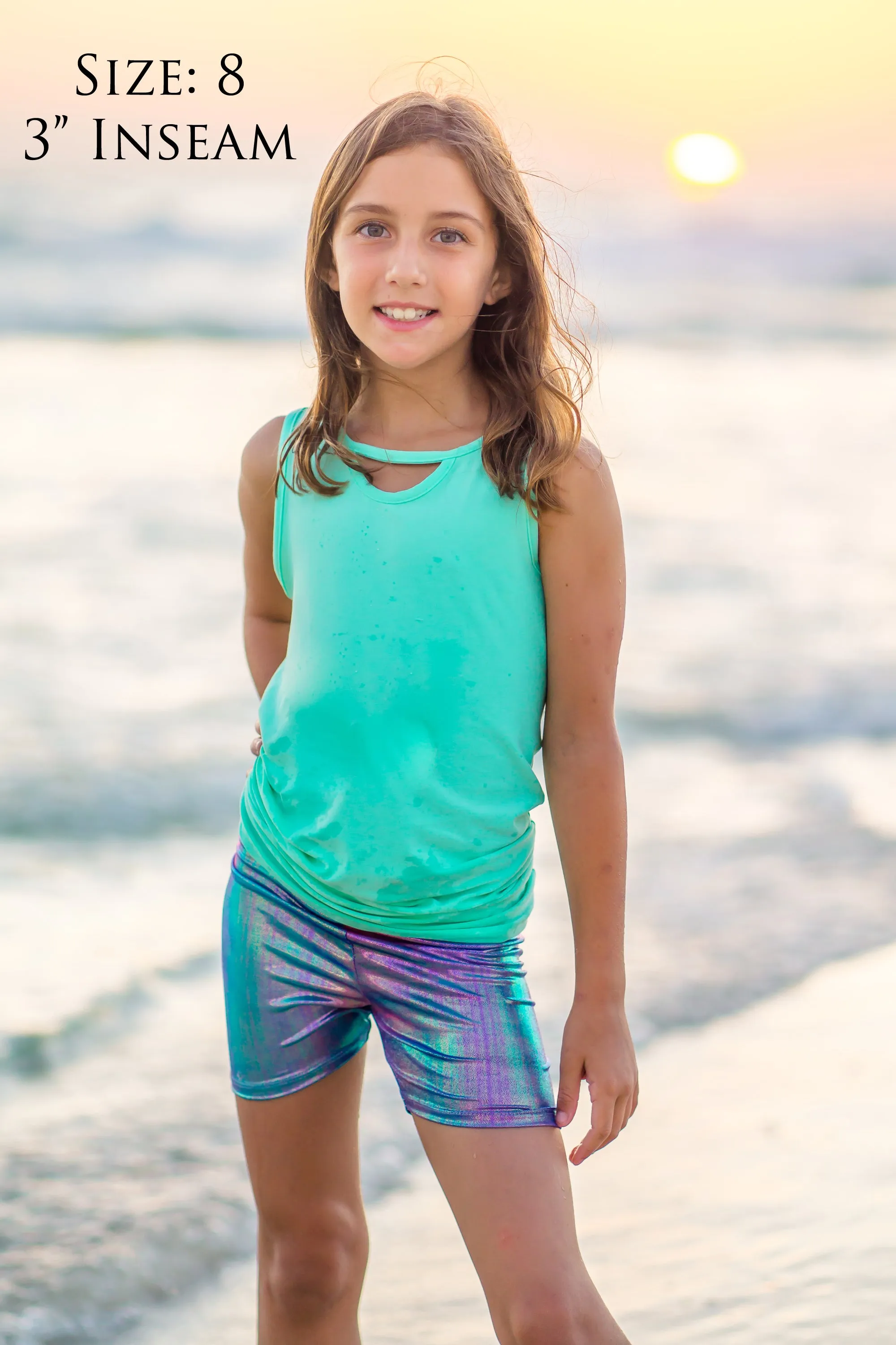 Iridescent Unicorn Shorts