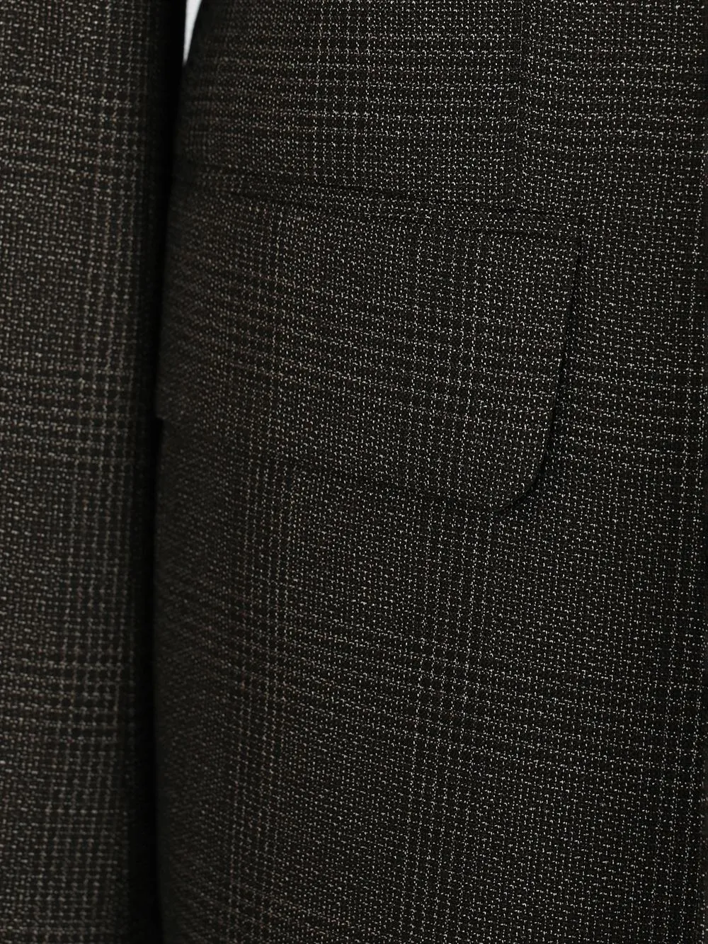 Isaac Brown Set Blazer Linen Suit