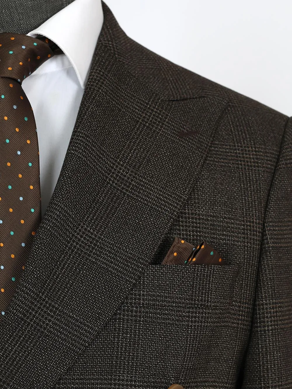 Isaac Brown Set Blazer Linen Suit