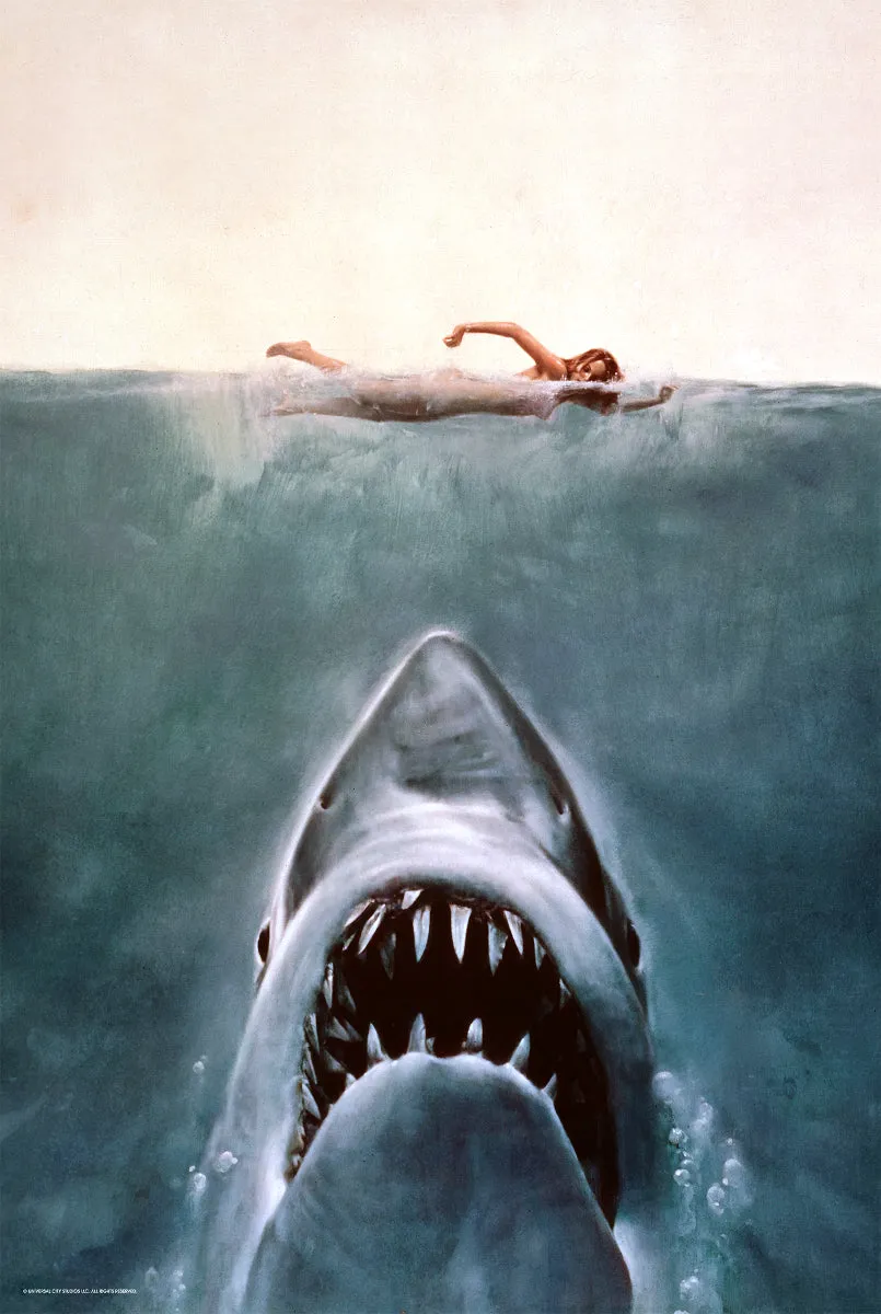 Jaws - 3D Lenticular Plex Art Print