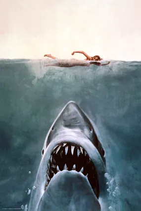 Jaws - 3D Lenticular Plex Art Print