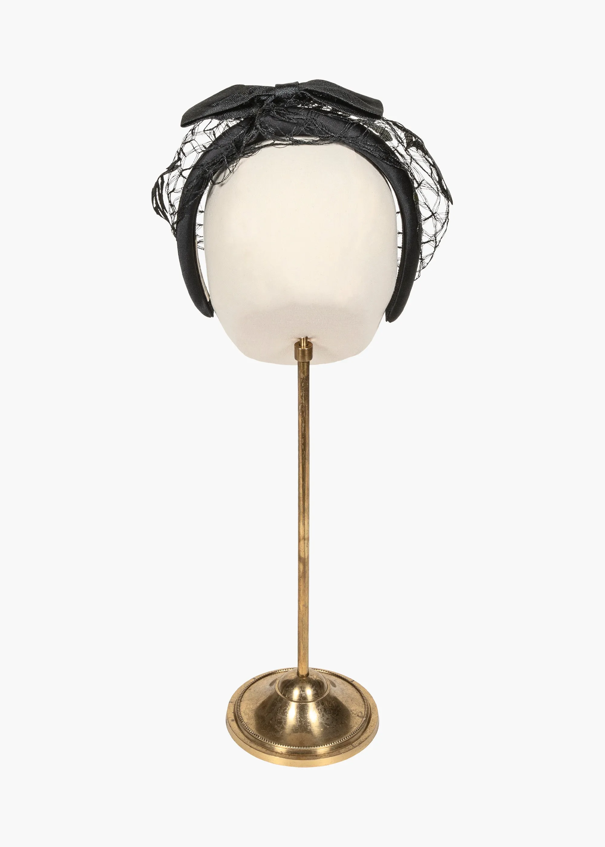 Jennifer Behr x New York Vintage Maida Headpiece -- Black