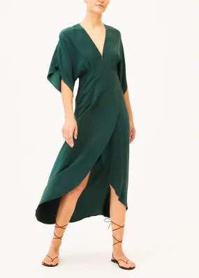 Katherine Green Silk Dress