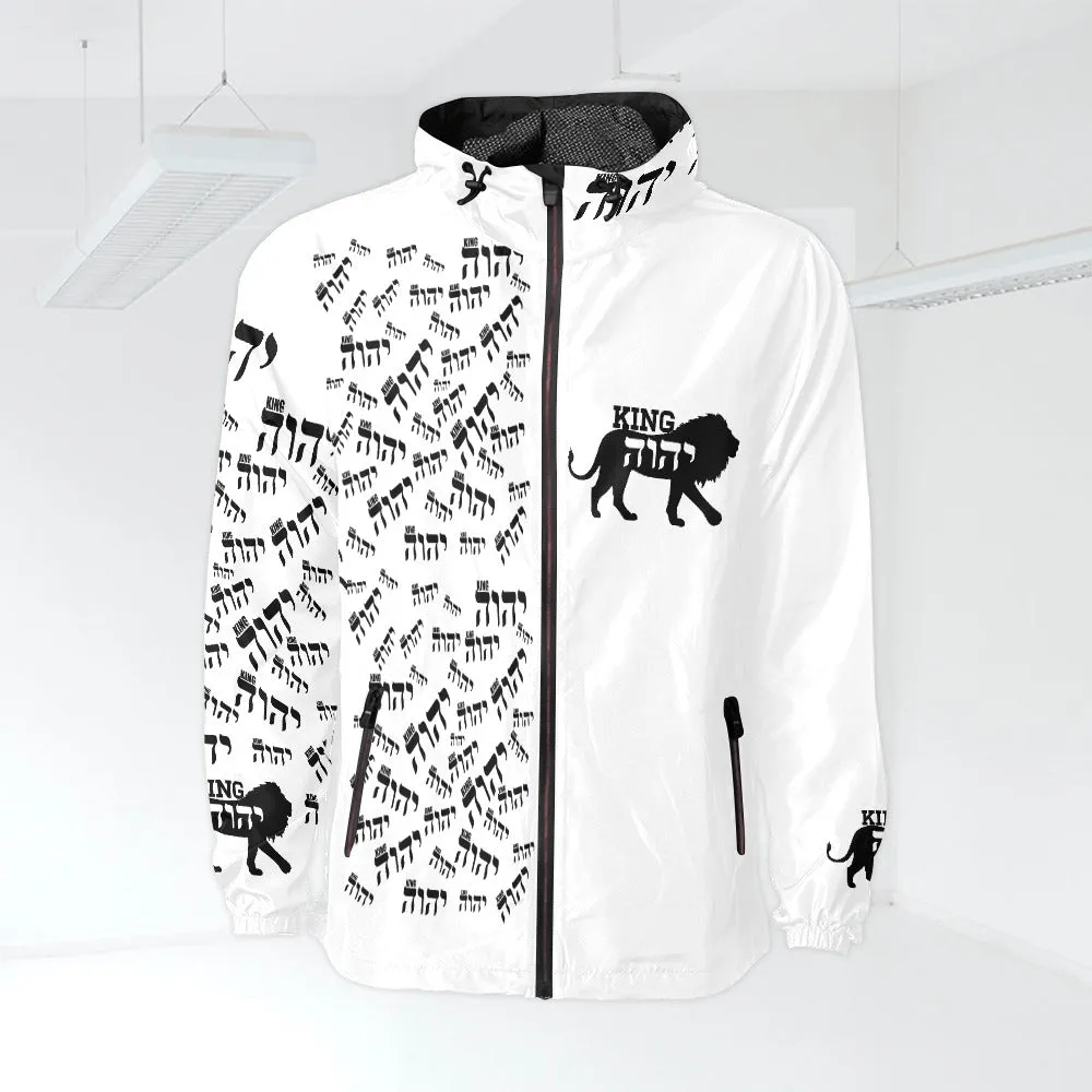 KING YAHWEH Unisex LUX II Hooded Windbreaker