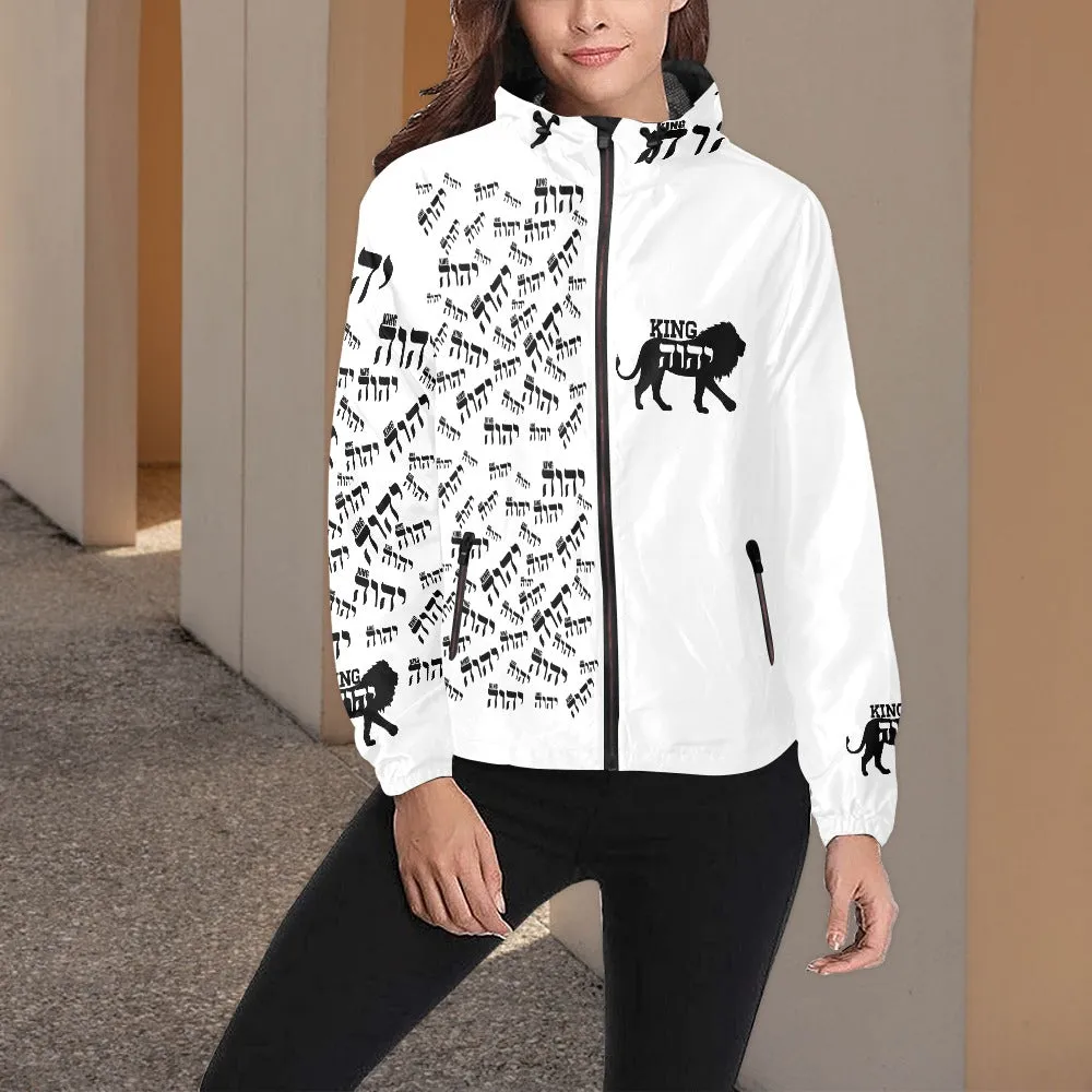 KING YAHWEH Unisex LUX II Hooded Windbreaker