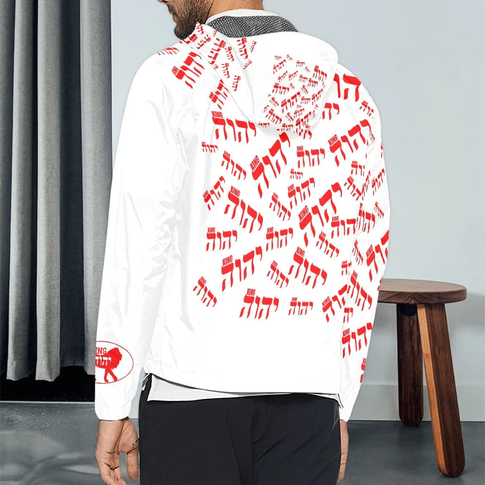 KING YAHWEH Unisex LUX II Hooded Windbreaker