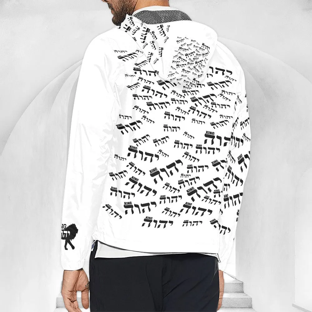 KING YAHWEH Unisex LUX II Hooded Windbreaker