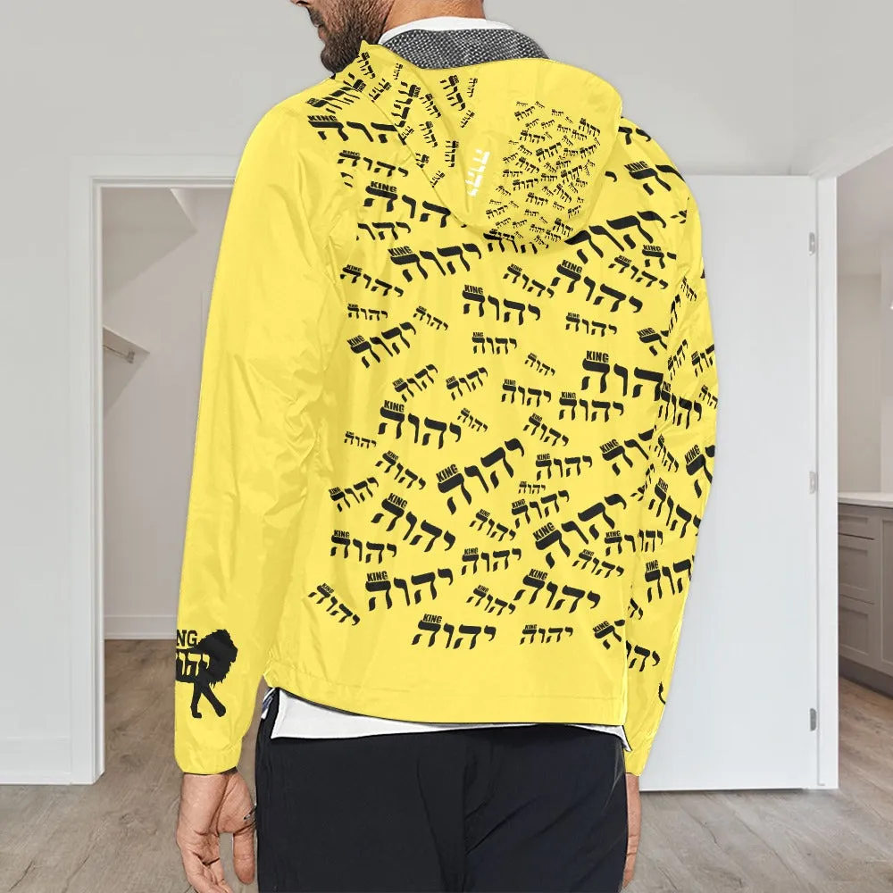 KING YAHWEH Unisex LUX II Hooded Windbreaker