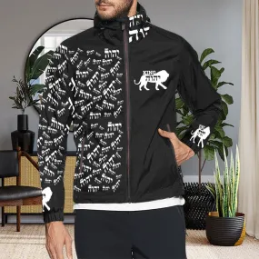 KING YAHWEH Unisex LUX II Hooded Windbreaker