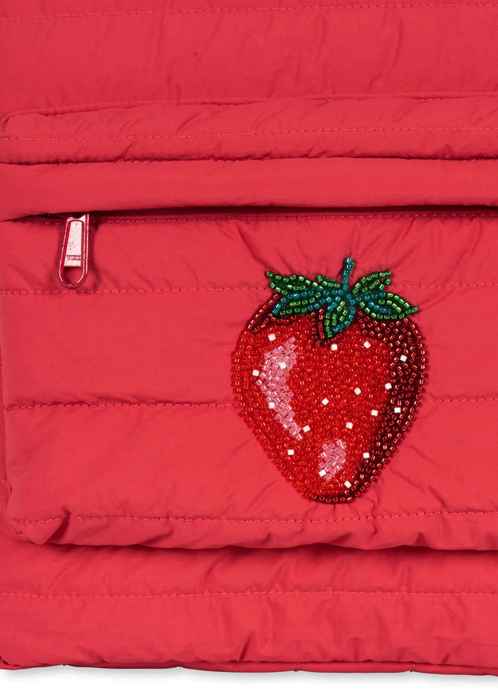 (KS102894) Juno Sparkle Backpack - Raspberry wine