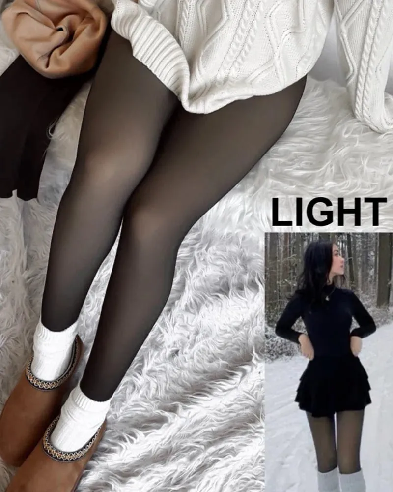💕LAST DAY SALE 49% OFF💕THE ORIGINAL! MAGIC FLEECE LINED LEGGINGS • CLOSED FOOT🌹FIT ALL SIZES💋