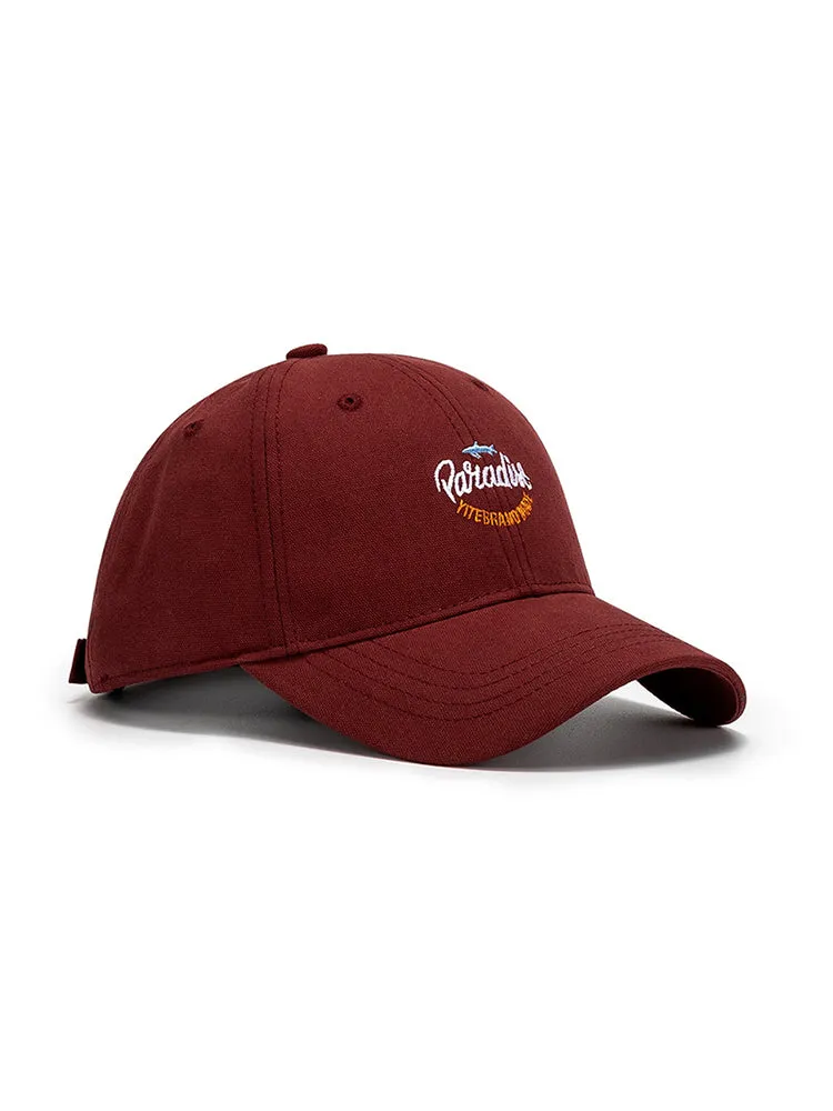 Letter Embroidery Adjustable Hat
