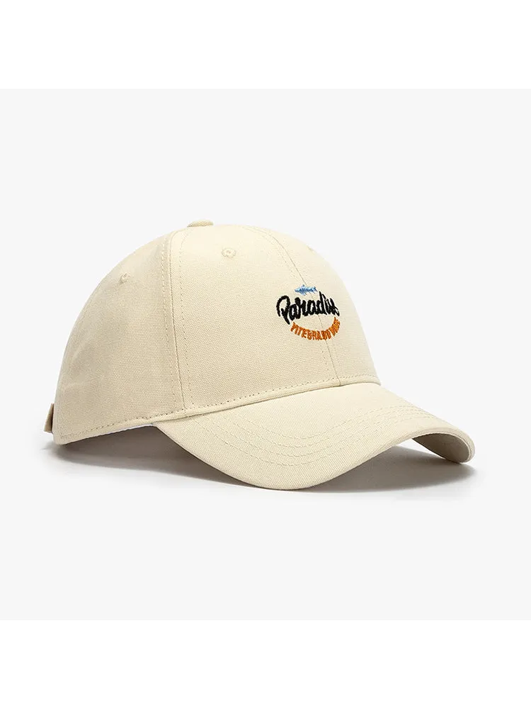 Letter Embroidery Adjustable Hat
