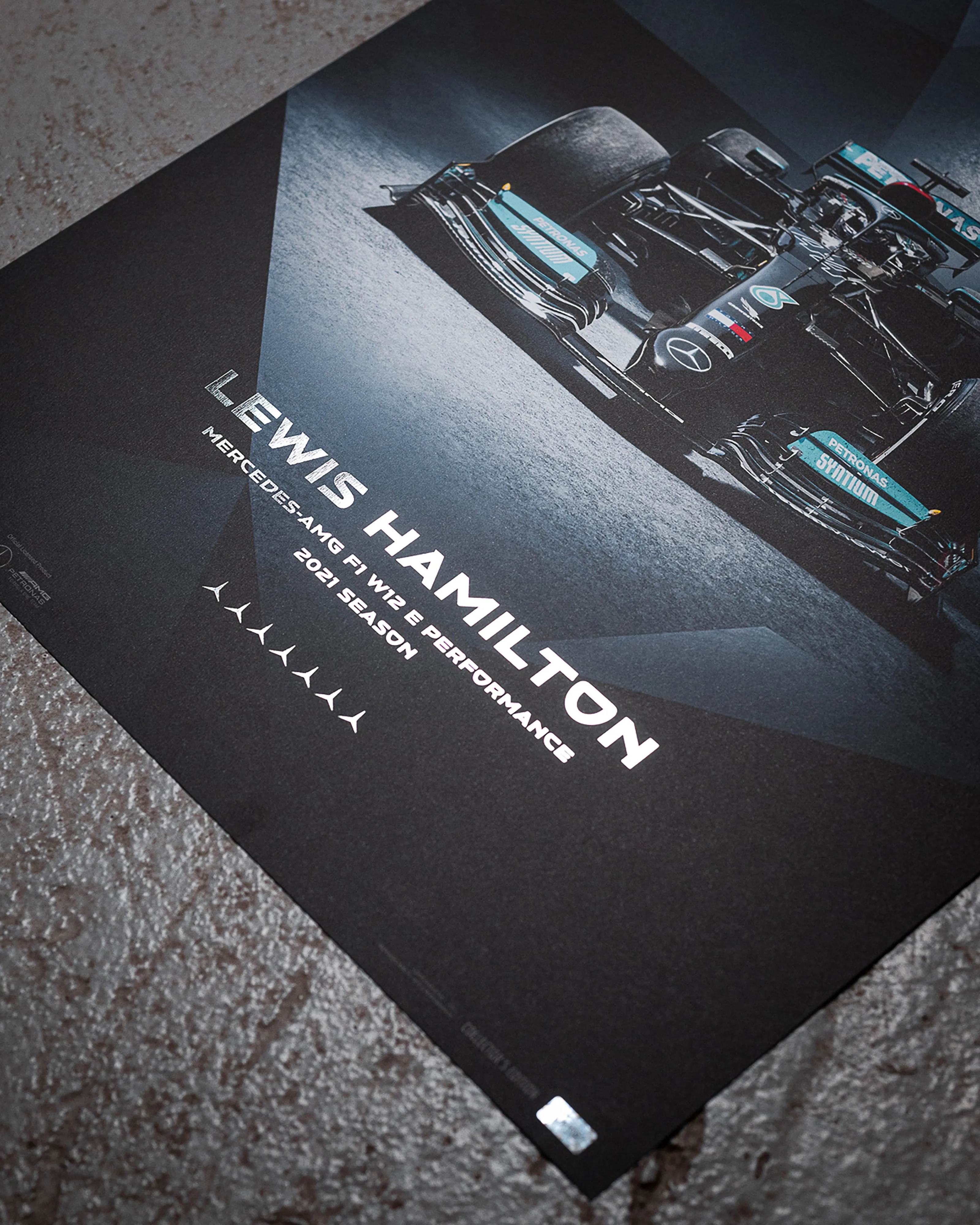 Lewis Hamilton 2021 Collectors Edition Poster