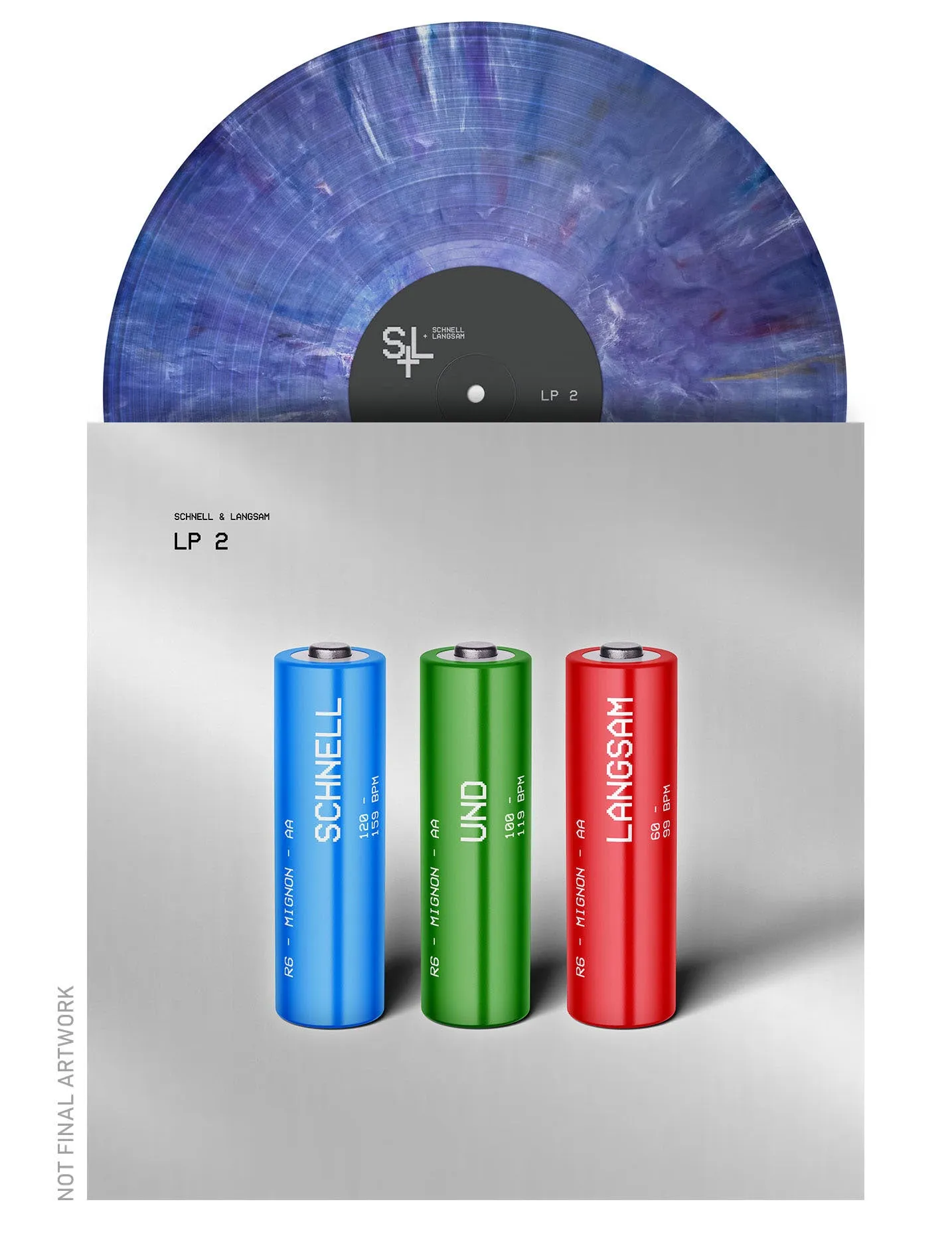 LP 2 ― 1st Ed. Vinyl ― Blue Purple - Numbered