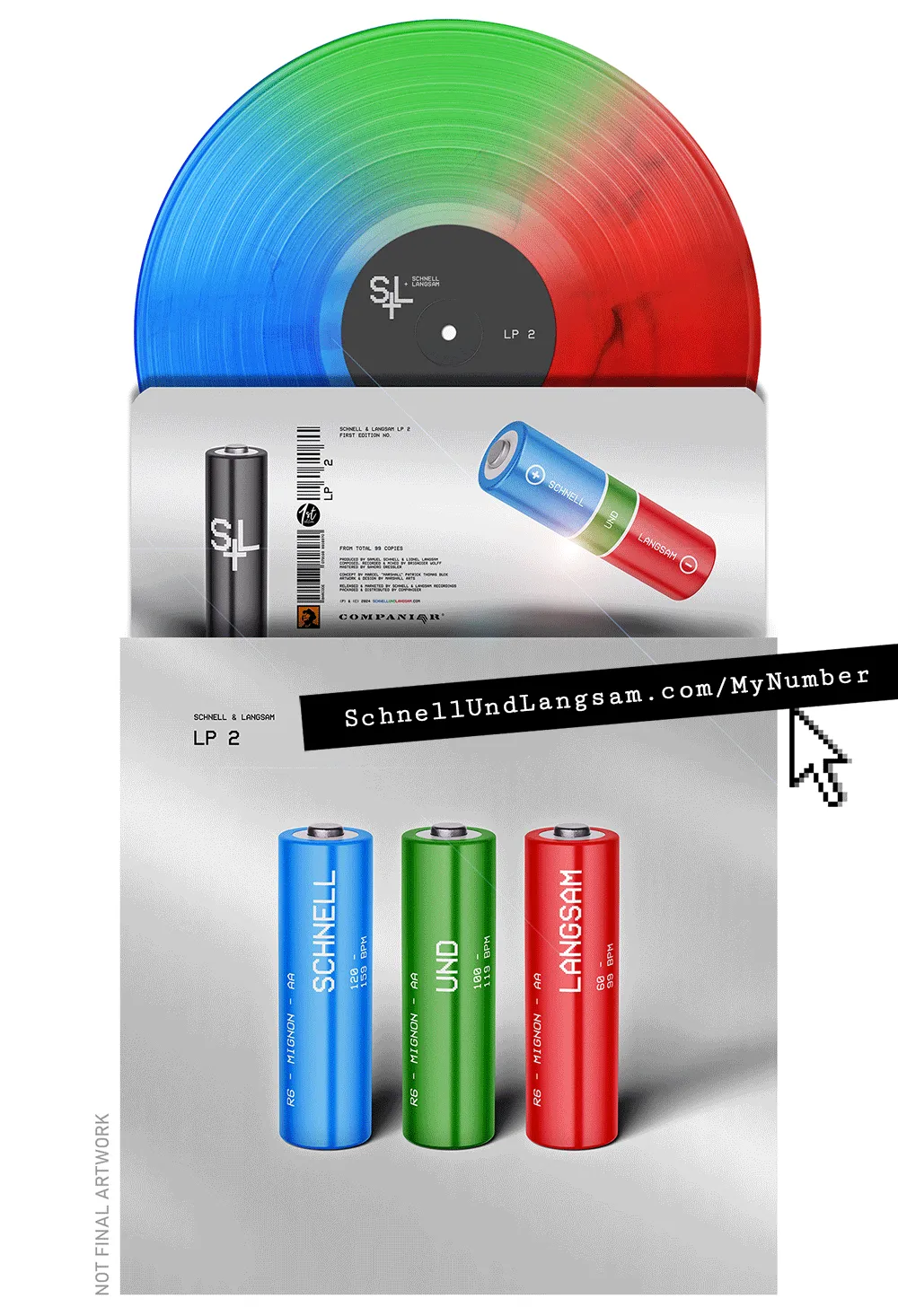 LP 2 ― 1st Ed. Vinyl ― Green Mint - Numbered
