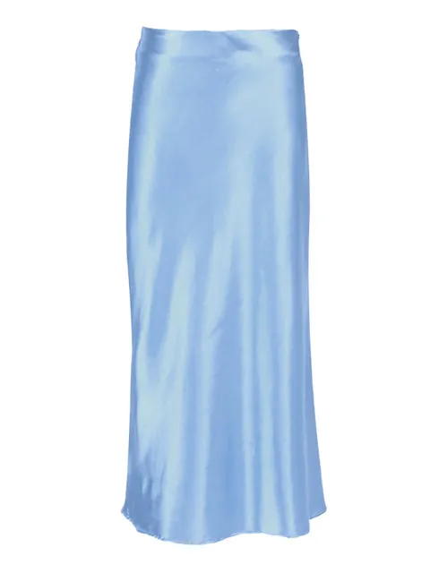 Luna Satin Silk Skirt