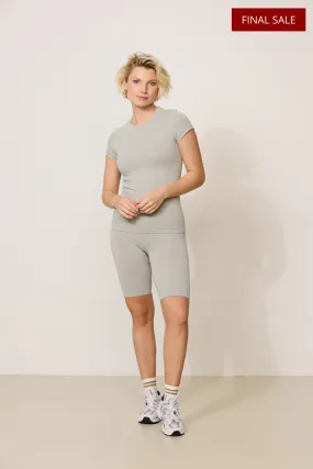 MAIA Micromodal biker short - Mirage Grey