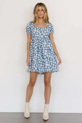 McKell Mini Dress | Chambray Floral
