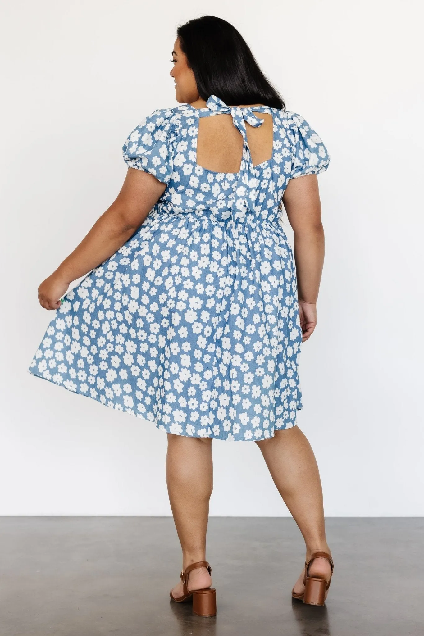 McKell Mini Dress | Chambray Floral
