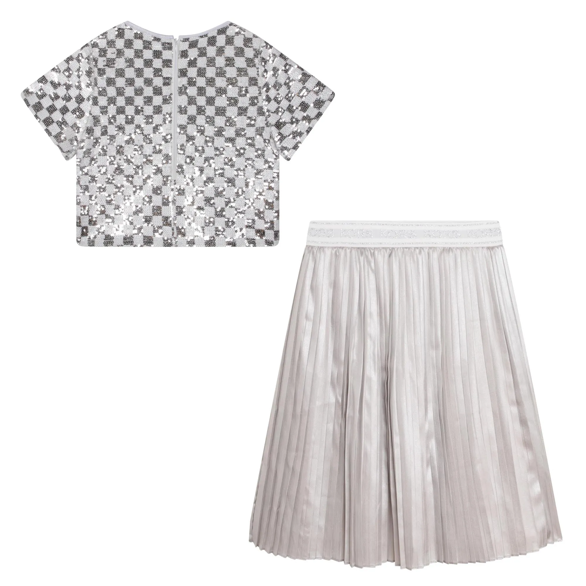 Michael Kors Silver Ensemble