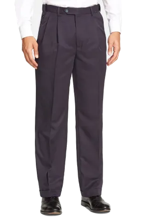 Microfiber, Self Sizer<br>Pleated<br>Regular Rise