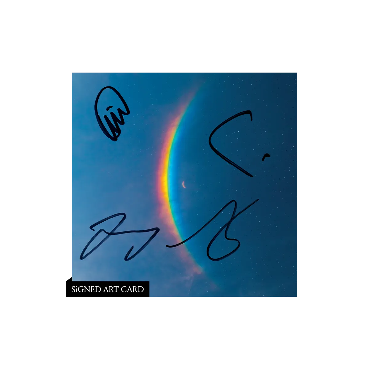 MOON MUSiC ECORECORD LP WITH SIGNED ART CARD