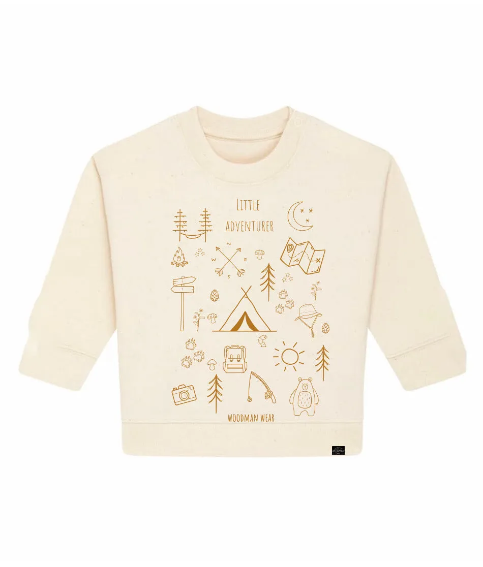 Organic Sweater -  LITTLE ADVENTURER