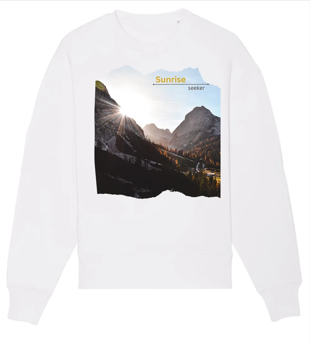 Organic Sweater -  sunrise seeker