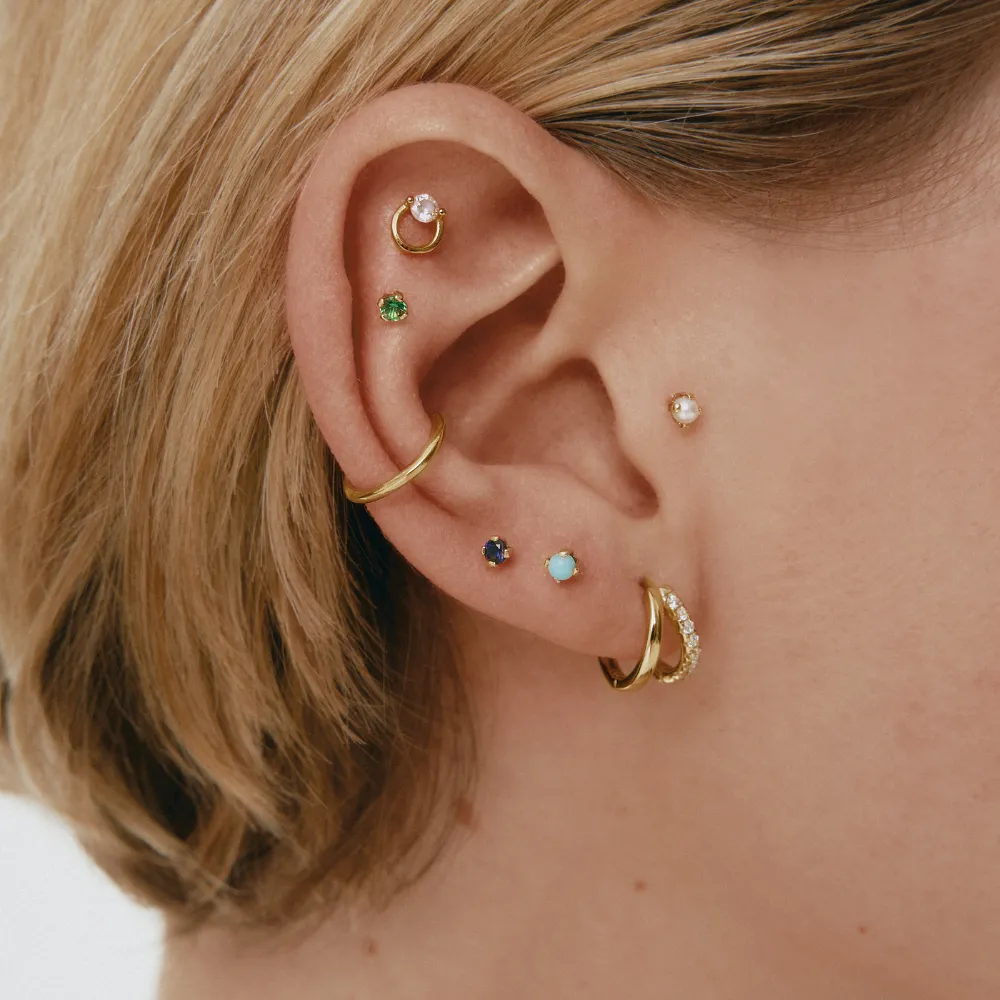PENDIENTES SHINY CIRCLE