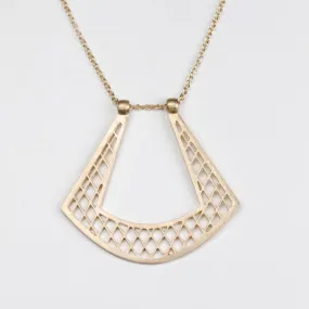 Pierced Magic Ring Holder Necklace