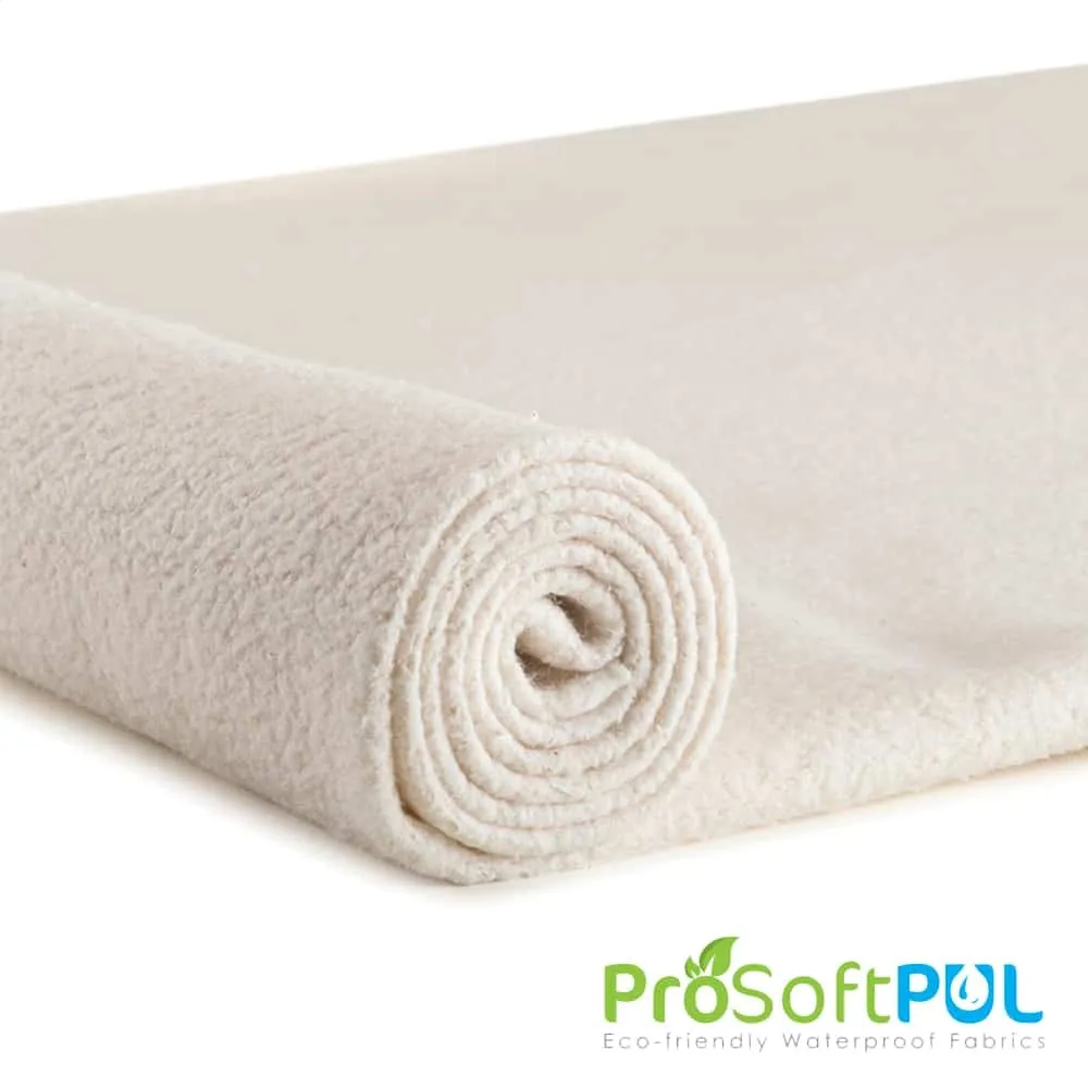 ProSoft FoodSAFE® Organic Cotton Sherpa Waterproof PUL Fabric (W-682)