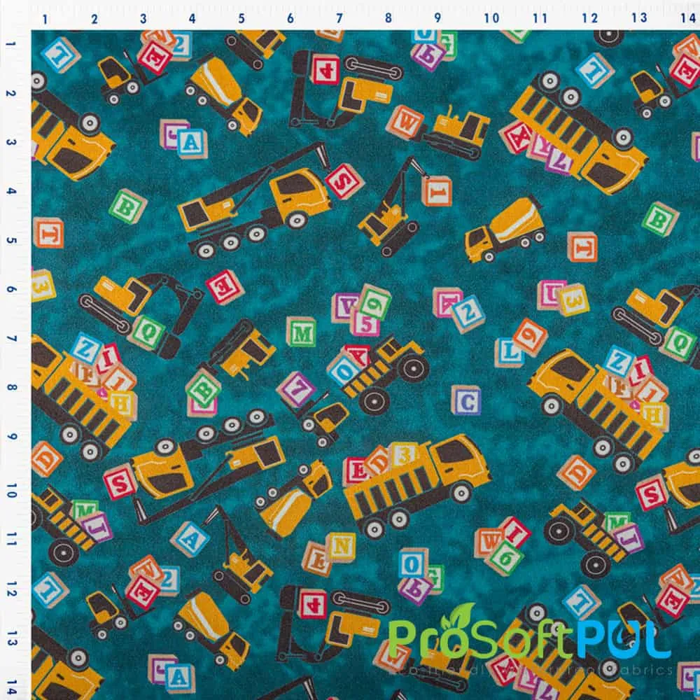 ProSoft FoodSAFE® Waterproof PUL Print Fabric (W-512)