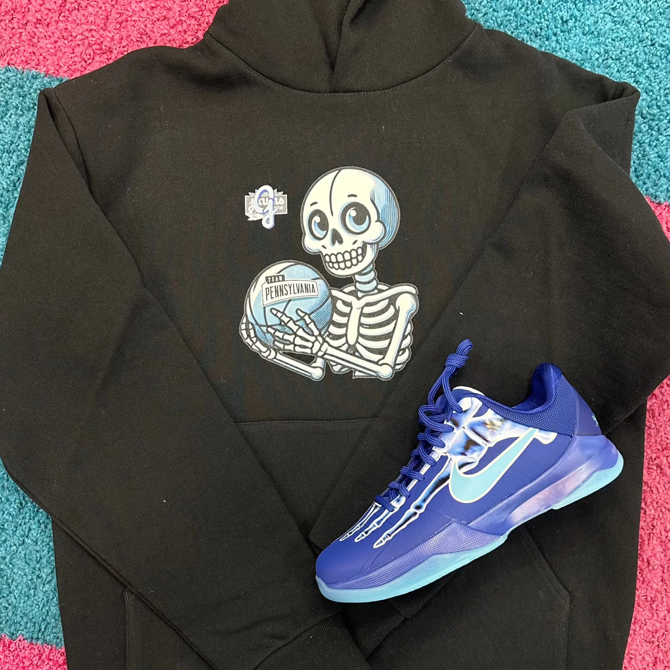 "Skele-Jawn" Exclusive Original Jawns Premium Hoodie - Team PA