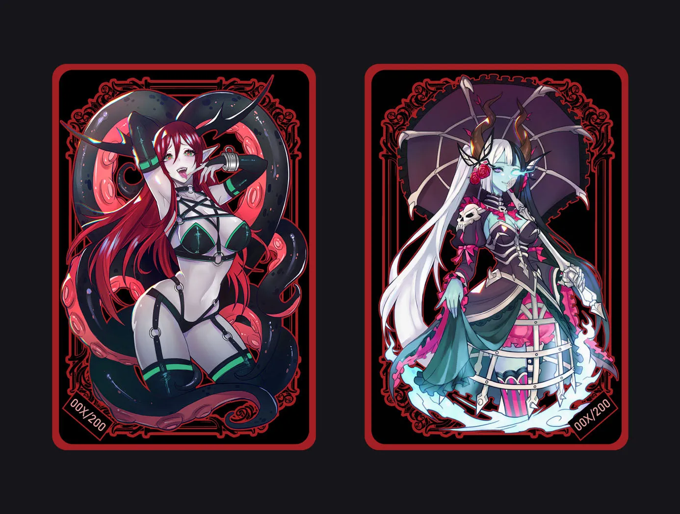 Raising Hell - Eve & Hela Limited Metal Field Center (VARIANT 2)