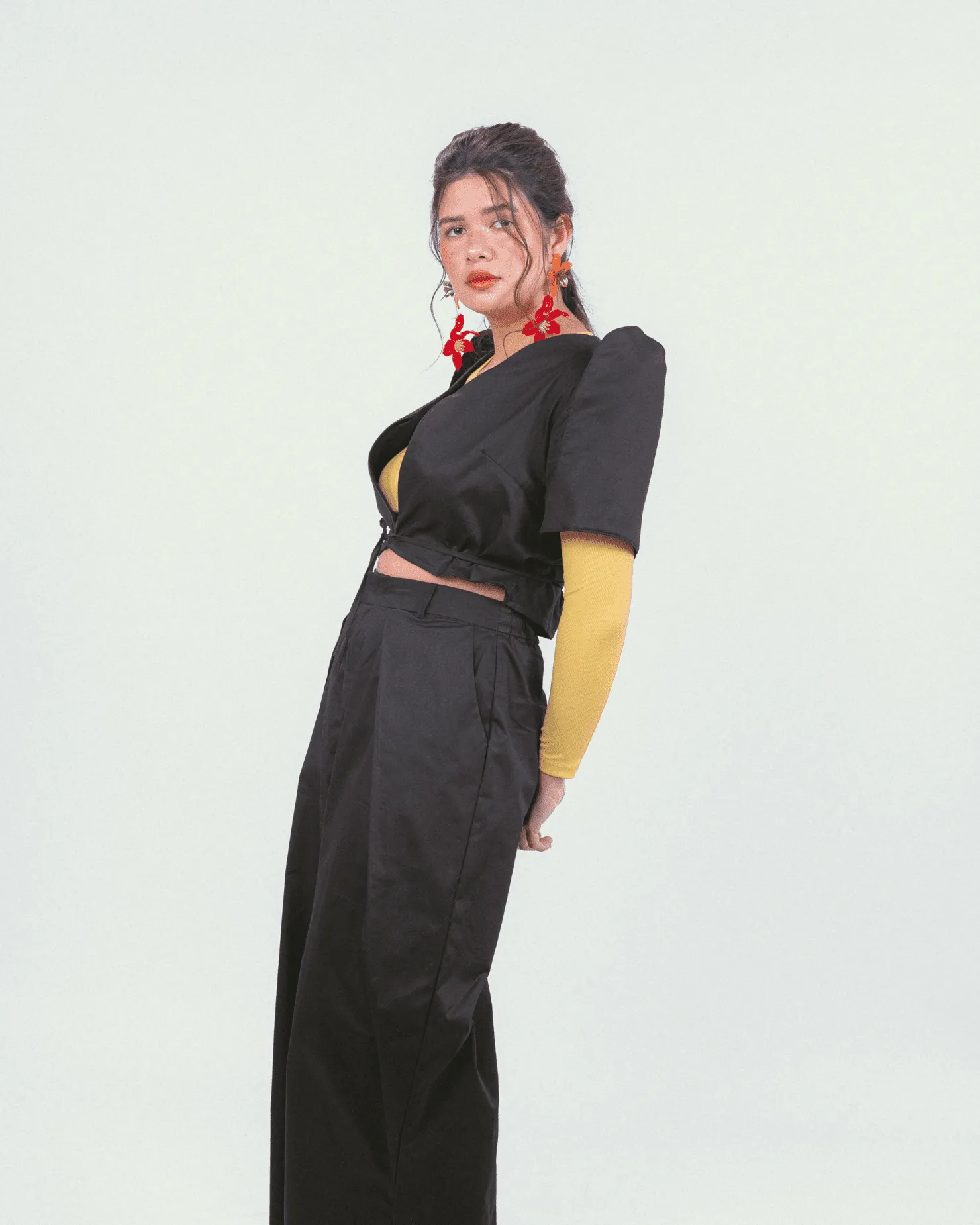 [Ready Today] Convertible Terno Top Black