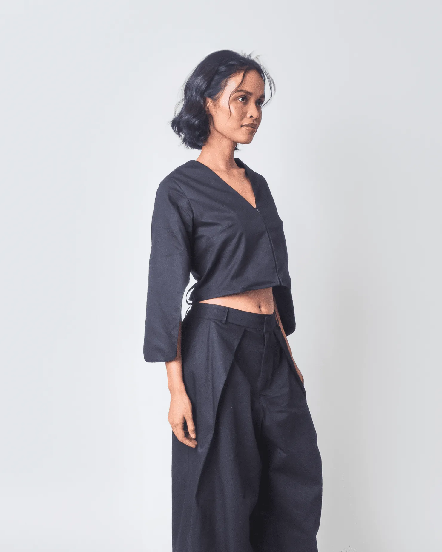 [Ready Today] Convertible Terno Top Black