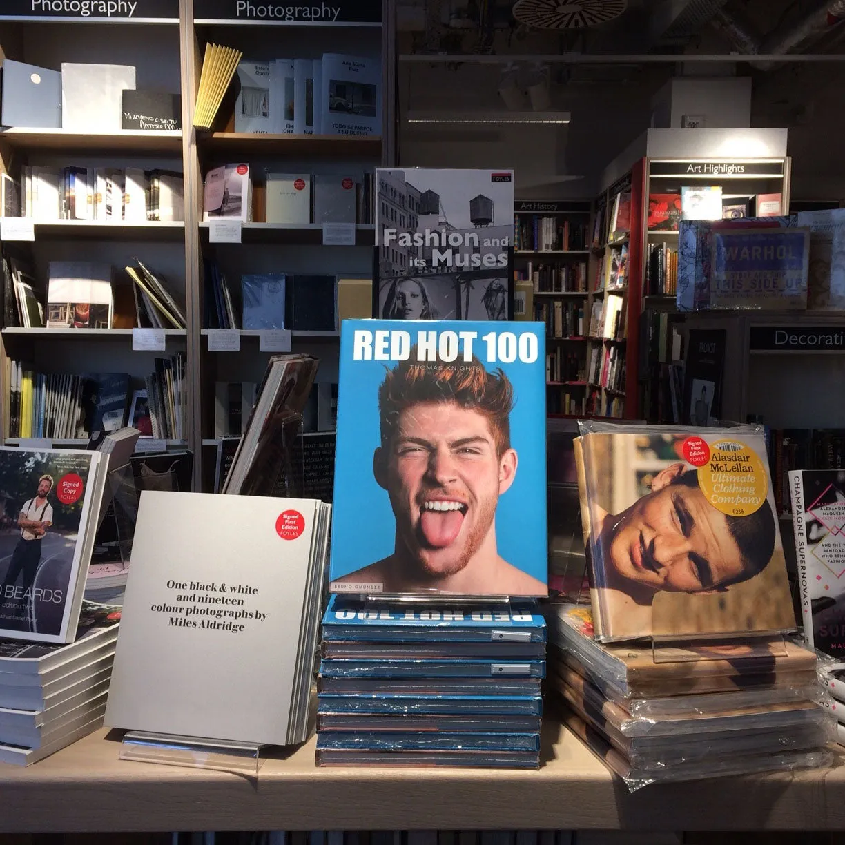 Red Hot 100 Art Book - Limited Edition   Free Shipping
