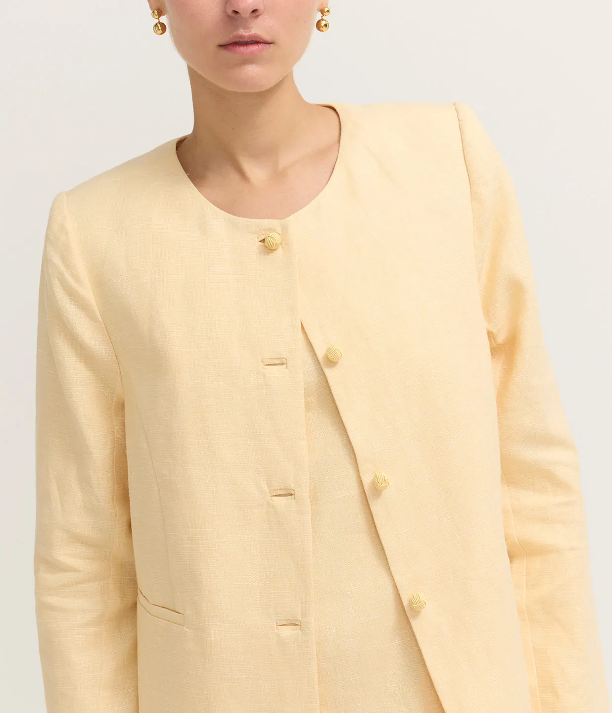 Rio Shift Jacket in Dusty Citron