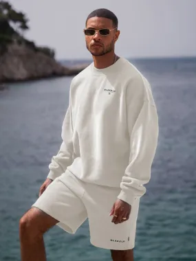 Riviera Initial Jumper - Off White