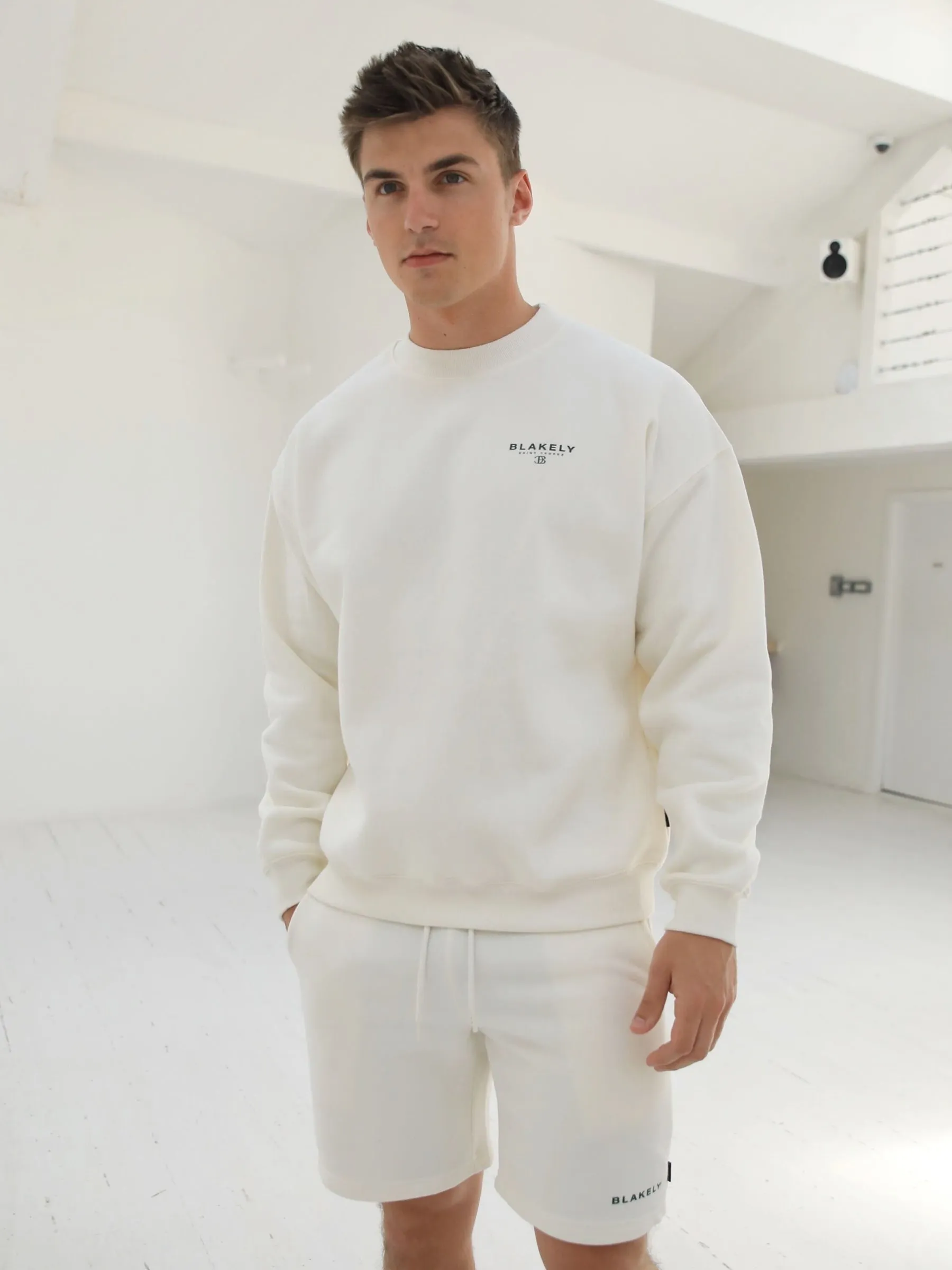 Riviera Initial Jumper - Off White