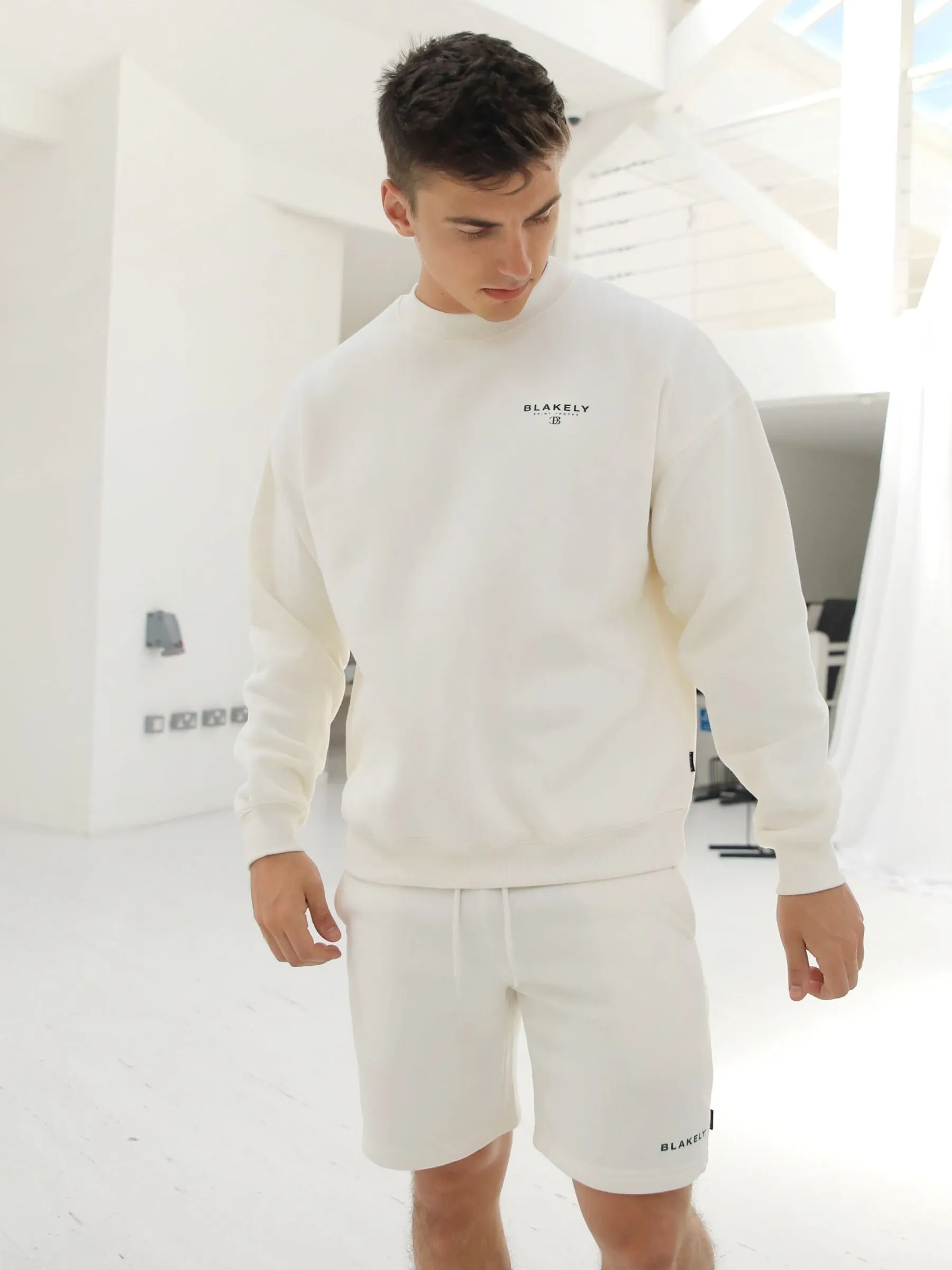 Riviera Initial Jumper - Off White