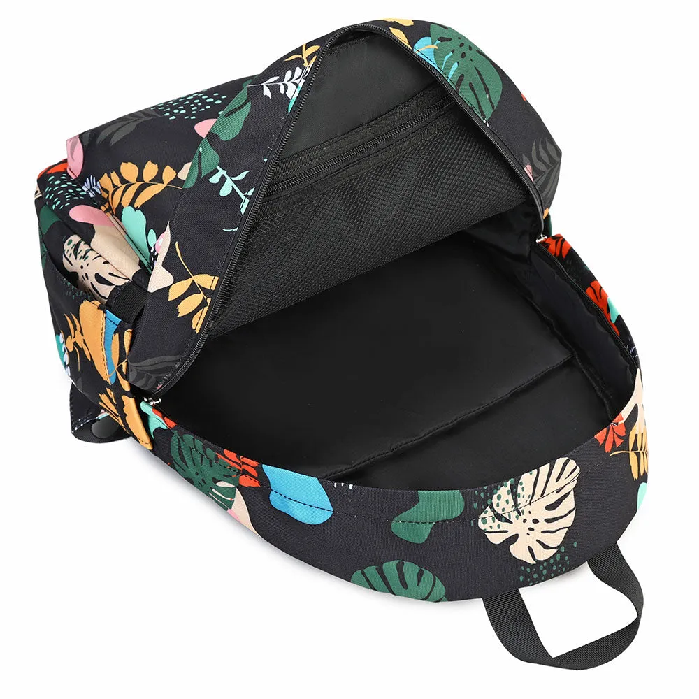 School Bookbag for Girls Printing Backpack Five Colors Available
