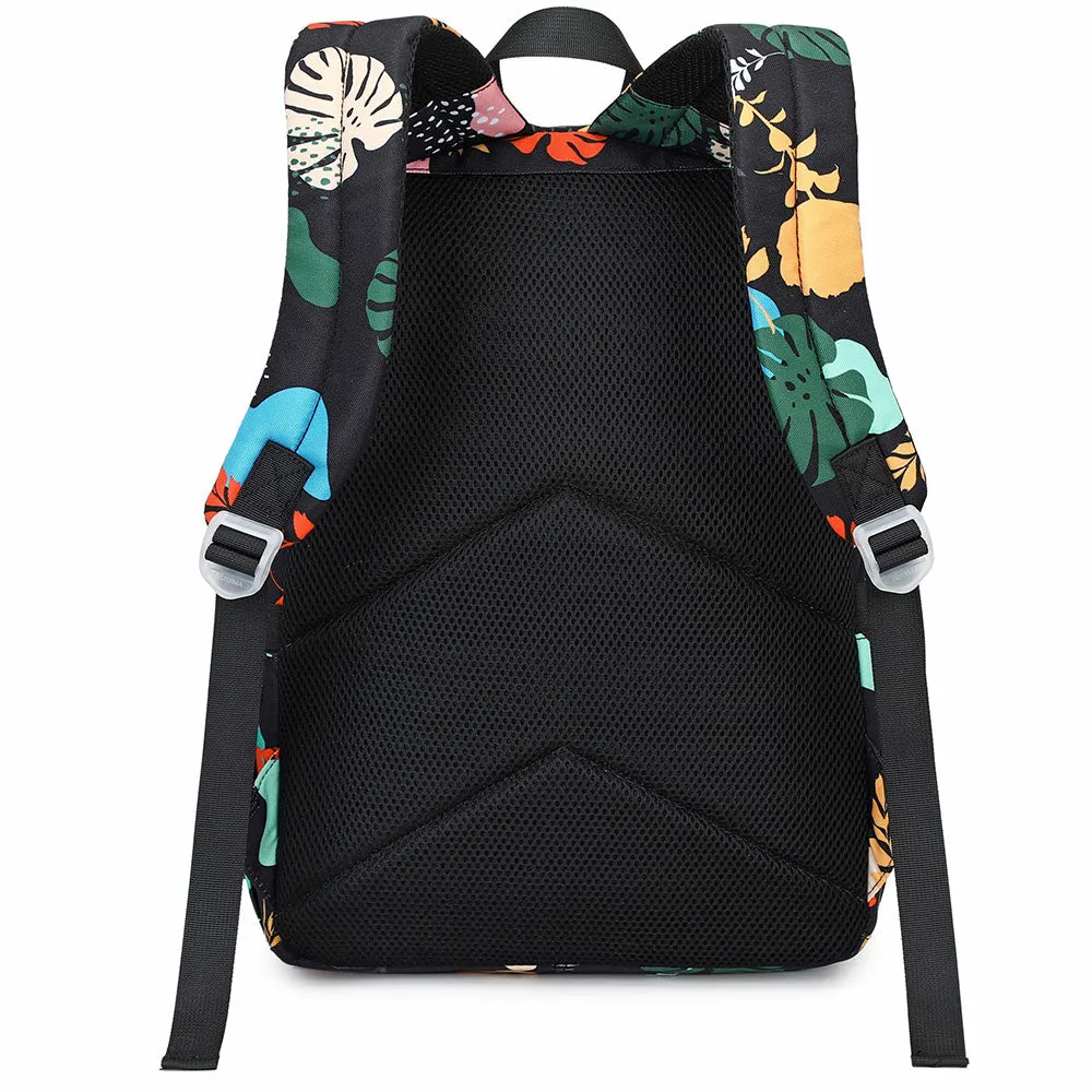 School Bookbag for Girls Printing Backpack Five Colors Available