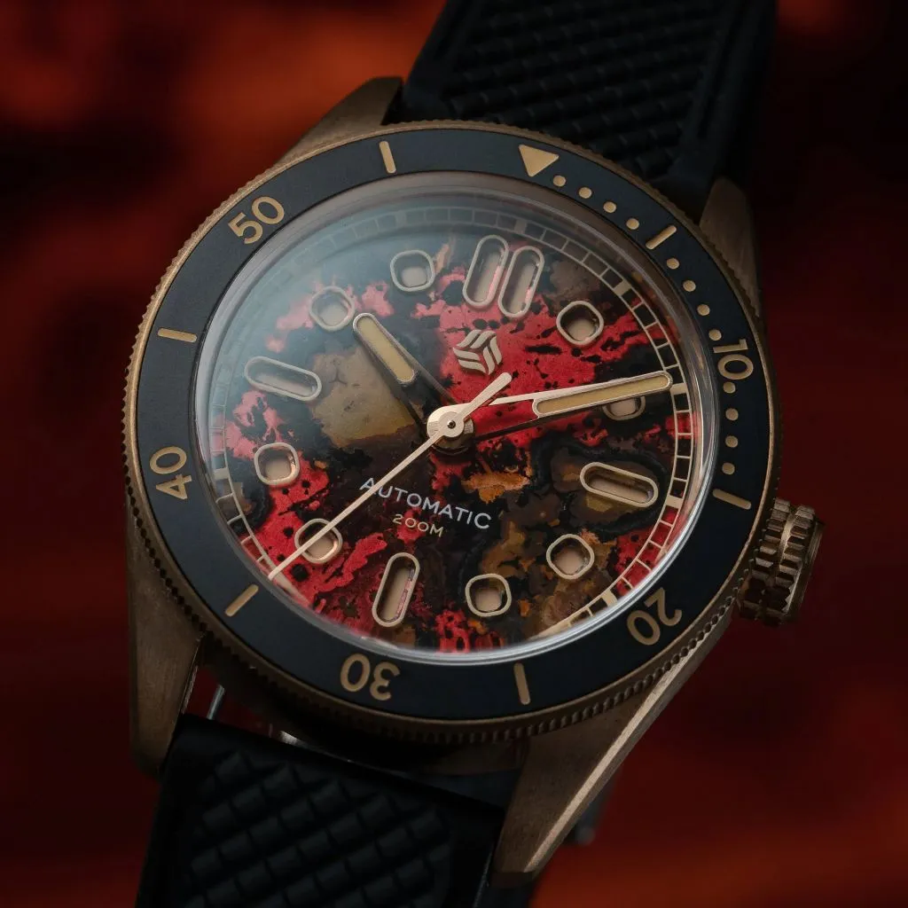 Selten Salvage&nbsp;Bronze &ndash; Red&nbsp;Sunset (Real&nbsp;Patina&nbsp;Dial)