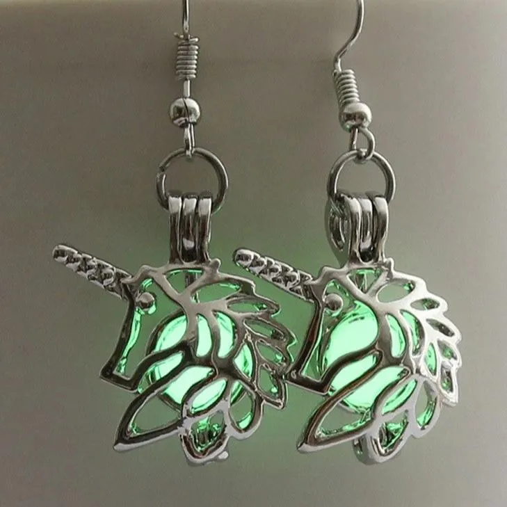 Shiny Unicorn Earrings