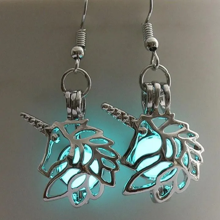 Shiny Unicorn Earrings